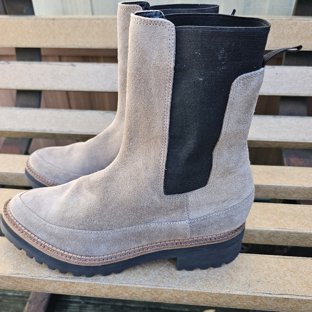 Kaanas Brand new without box Size 7M Belgrade boots Madewell Brown Leather